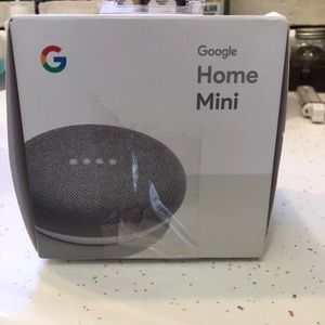 Google mini home device